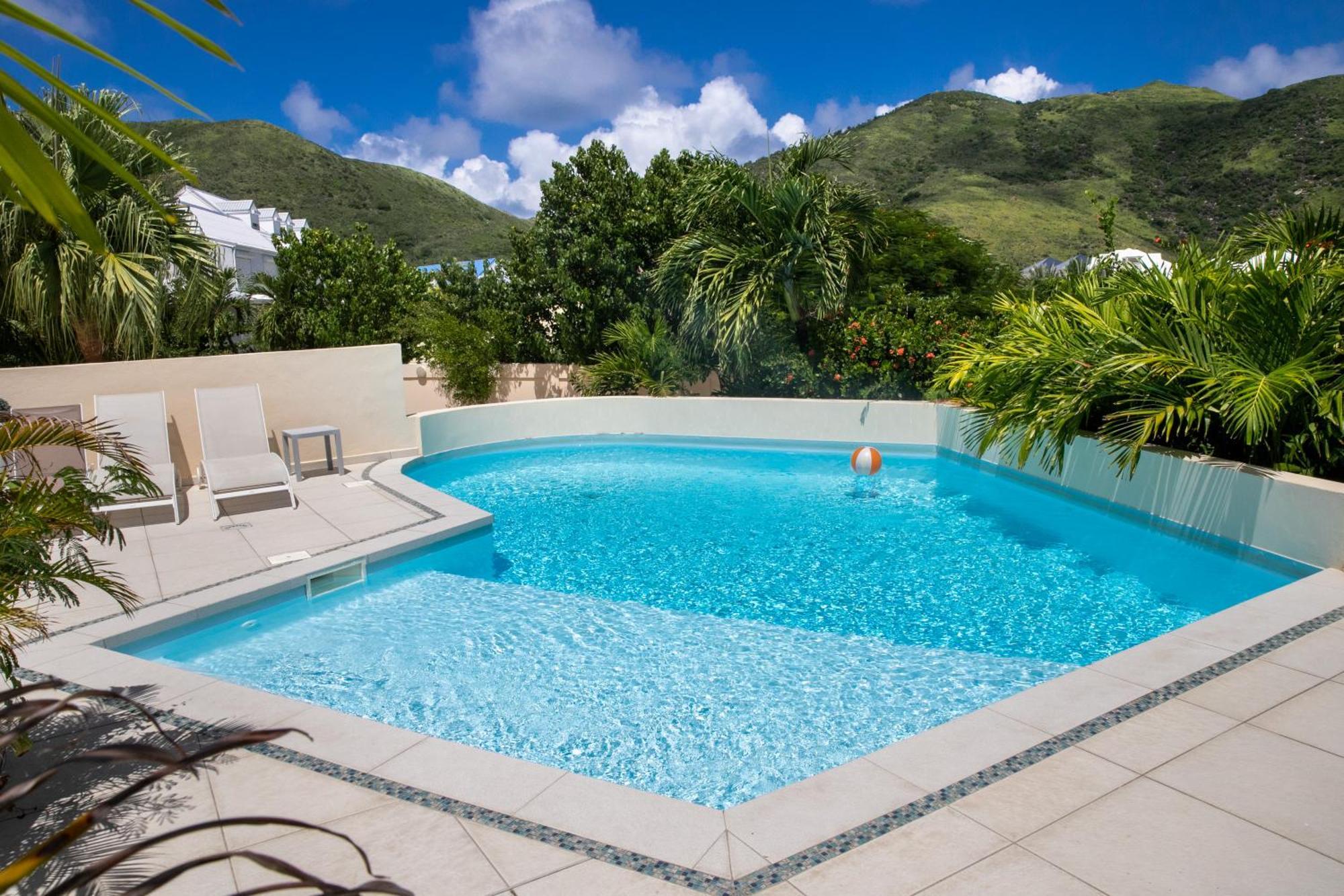 Beautiful Suite S12 With Pool And Sea View Cul de Sac Extérieur photo